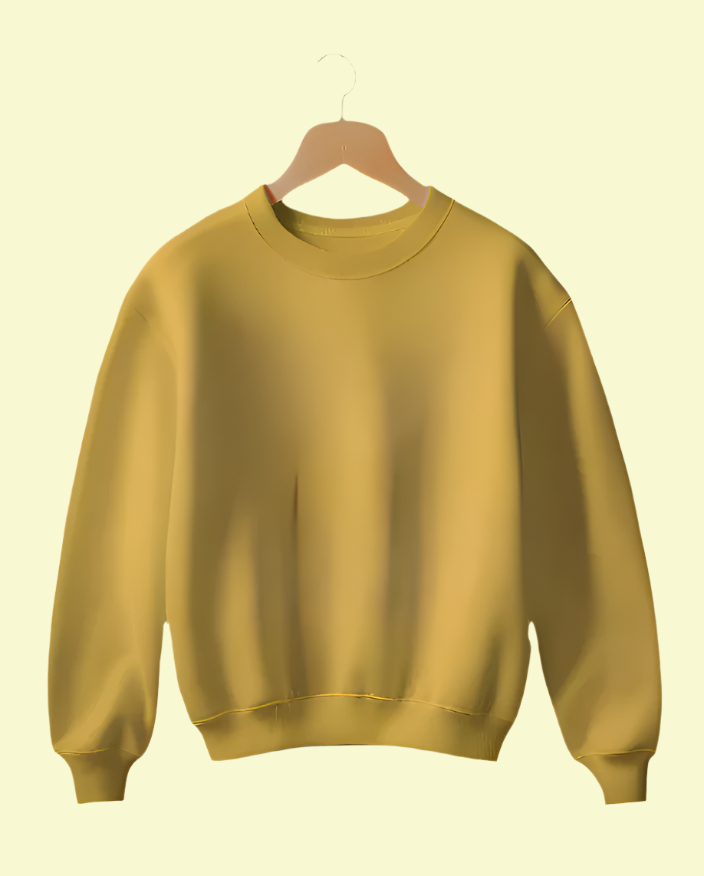 Unisex Classic Sweatshirt - Mustard Yellow – TheGroovyTrends