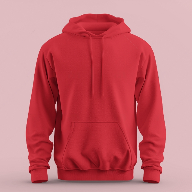 Unisex Classic Hooded Sweatshirt - Classic Red