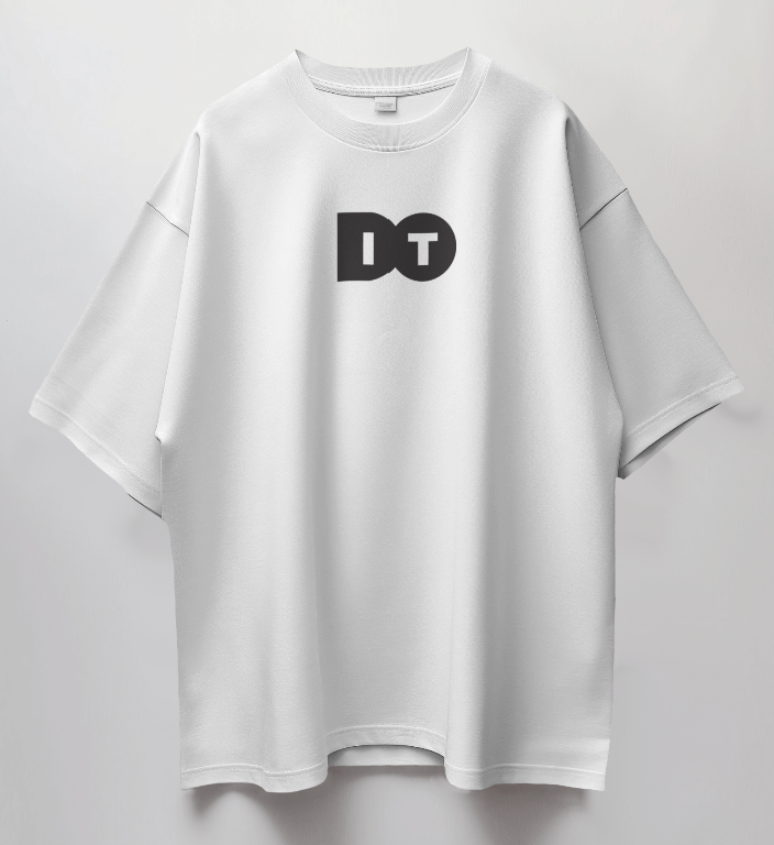 Round Neck Oversized Unisex Half Sleeves T-Shirt with DoIt Print