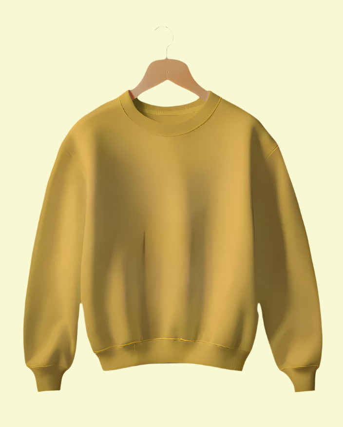 Unisex Classic Sweatshirt - Mustard Yellow