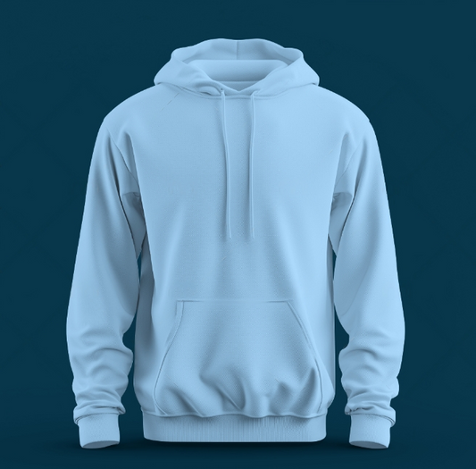 Unisex Classic Hooded Sweatshirt - Baby Blue