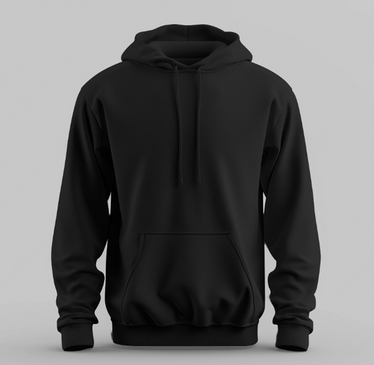 Unisex Classic Hooded Sweatshirt - Black