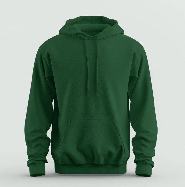 Unisex Classic Hooded Sweatshirt - Forest Green