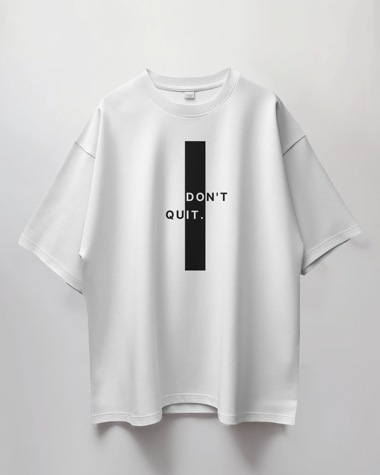 Oversized Unisex T-Shirt with Do It Print