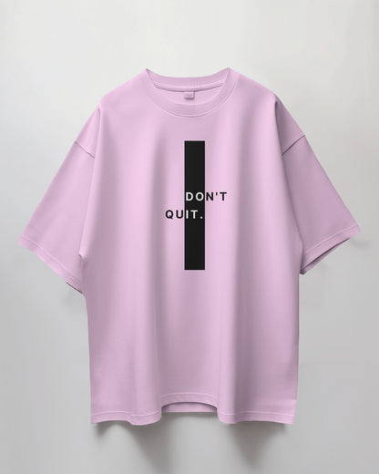 Oversized Unisex T-Shirt with Do It Print