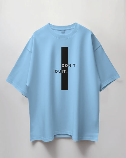 Oversized Unisex T-Shirt with Do It Print