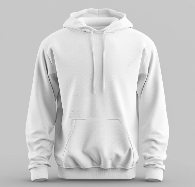 Unisex Classic Hooded Sweatshirt - Classic White